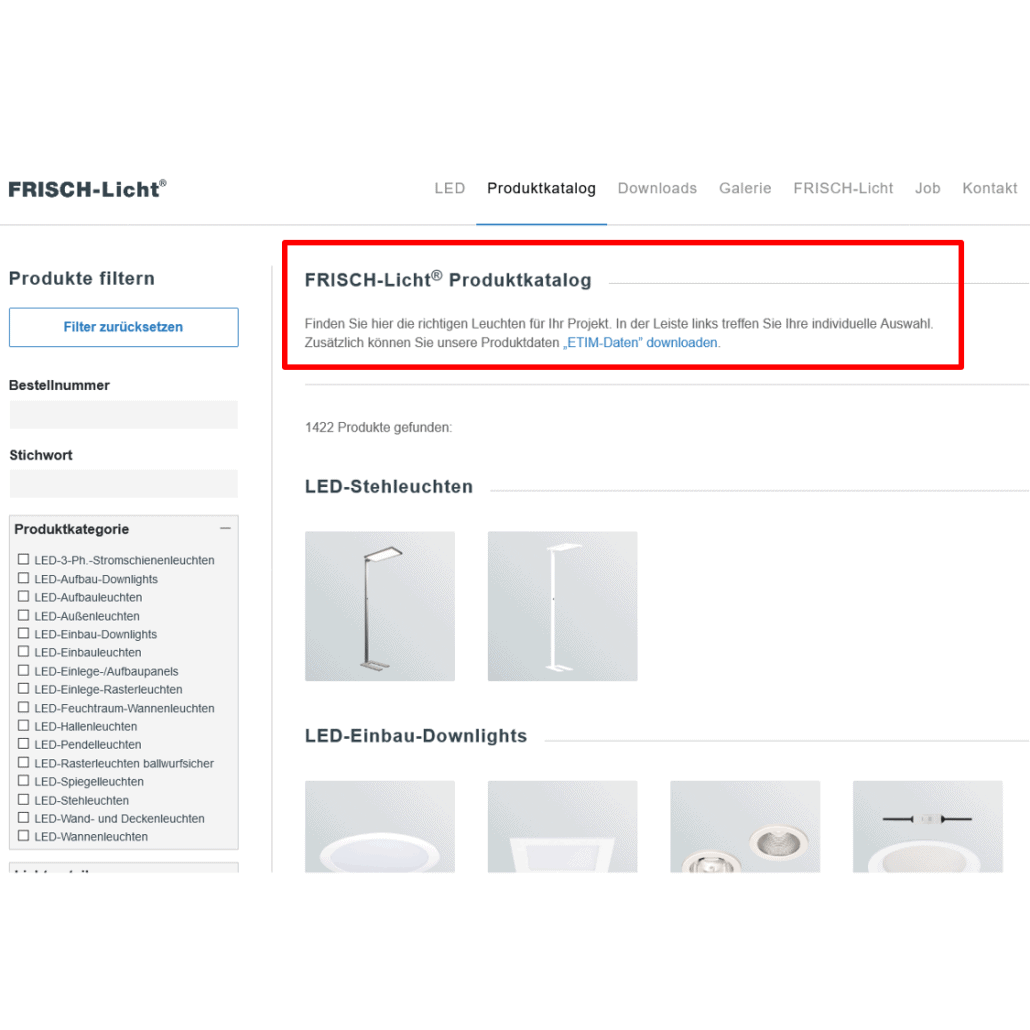 ETIM-Daten zum Download