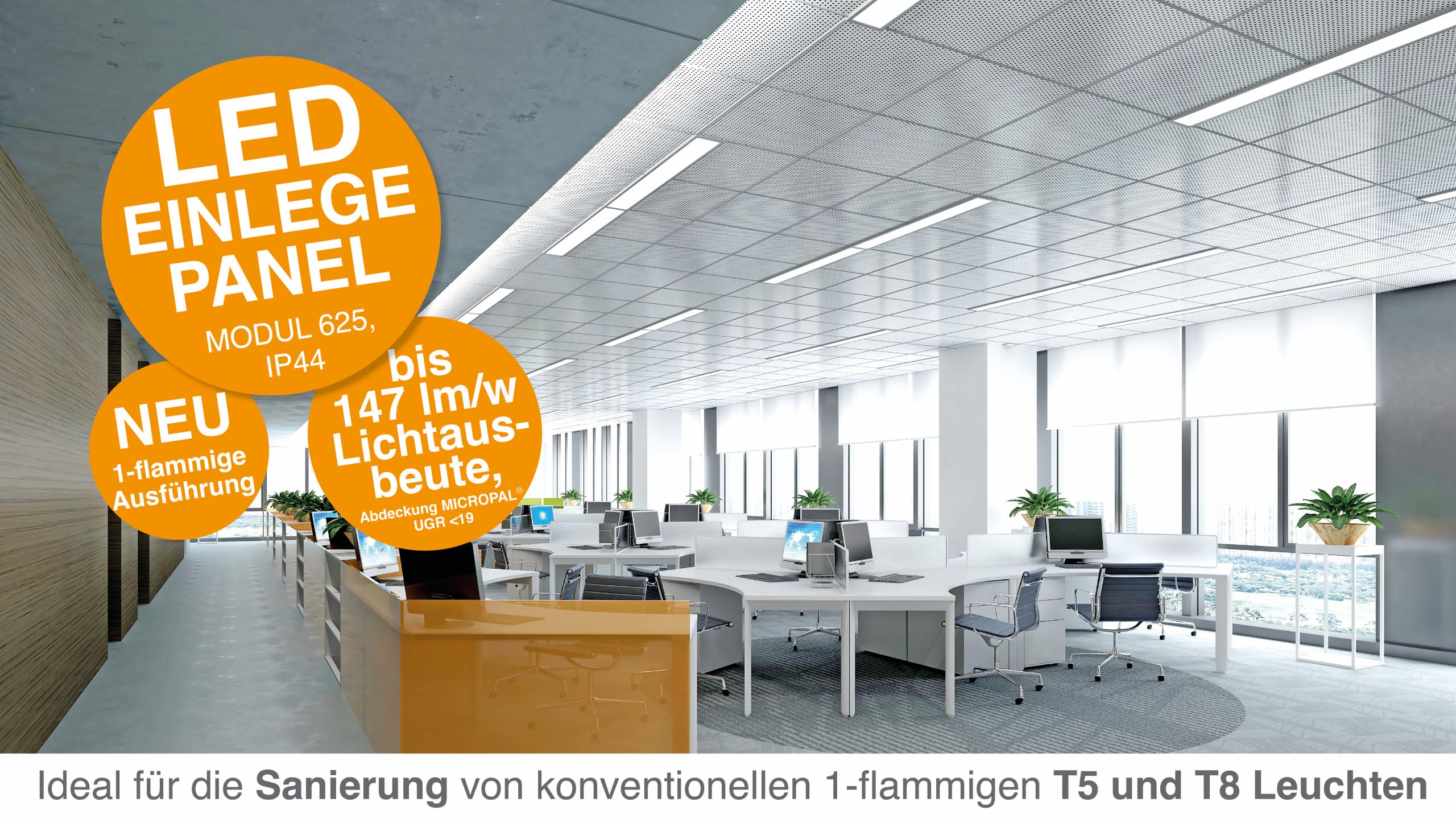 FRISCH-Licht LED-Einlegepanel Modul 625