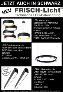FRISCH-Licht Wand- und Deckenleuchten kombinieren FRISCH-Licht Wand- und Deckenleuchten kombinieren