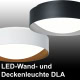 LED-Wand-und Deckenleuchte Premium Architektur