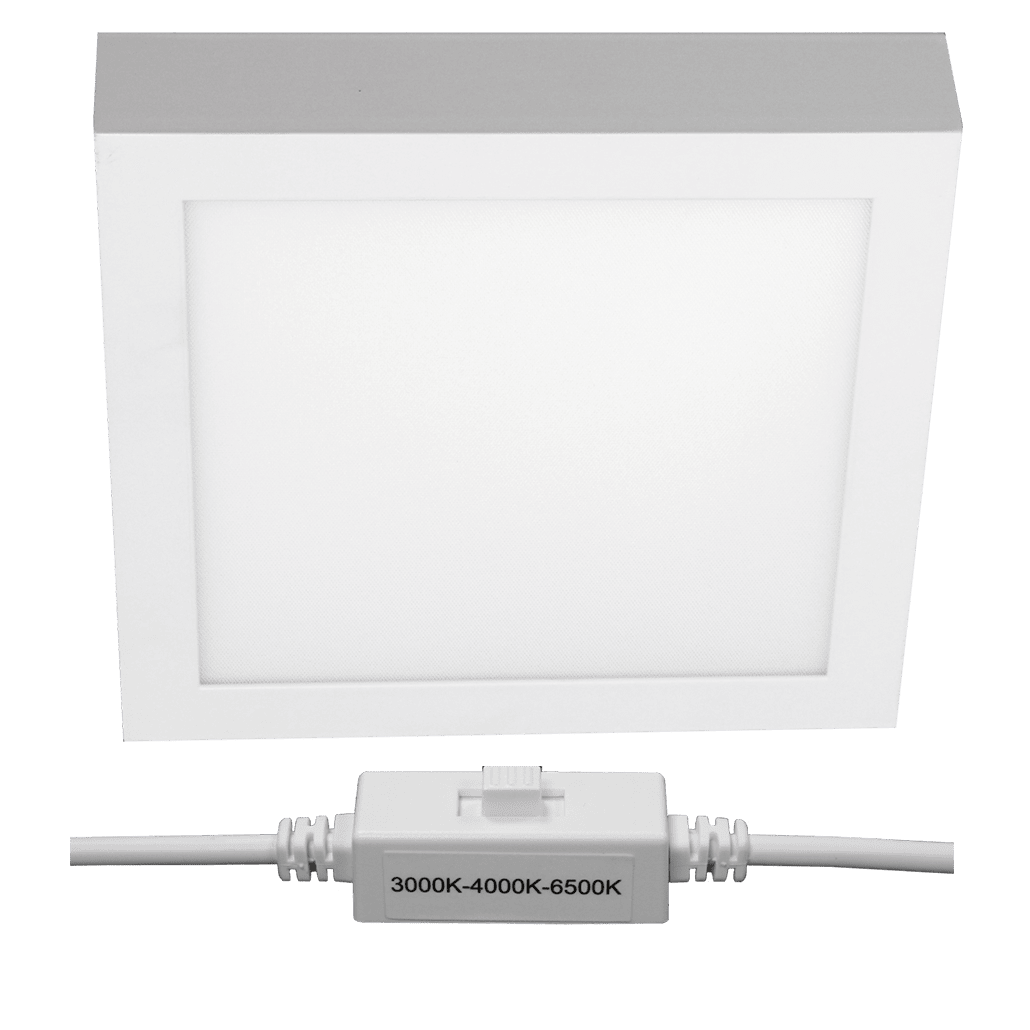 Aufbau-Downlight wählbare Lichtfarbe IP54 UGR