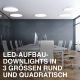 FRISCH-Licht LED-Aufbau-Downlights neue Serie