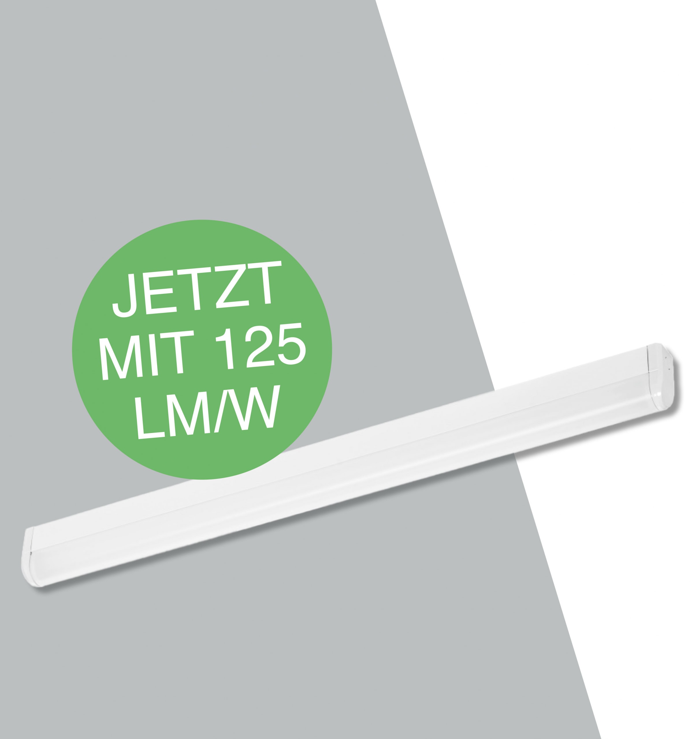 LED-Spiegelleuchte Alu oder Stahl